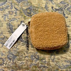 Stoney Clover Lane mini Sherpa Hazelnut bag NWT
